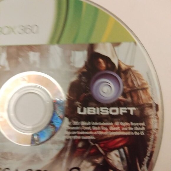 Assassins Creed IV Black Flag Xbox 360 Disc 1 Microsoft Ubisoft - Picture 3 of 5